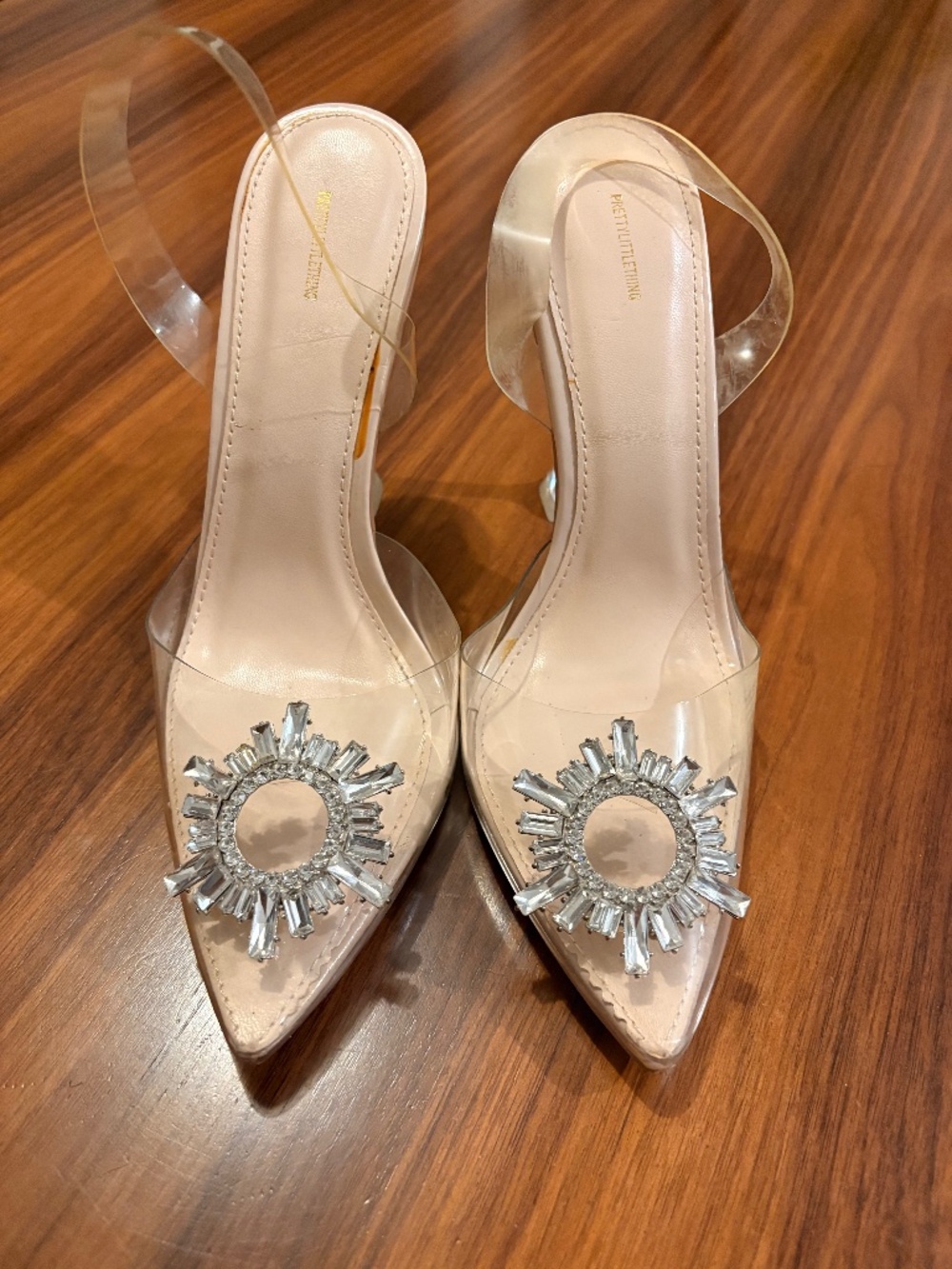 Pretty little thing heels size uk 6